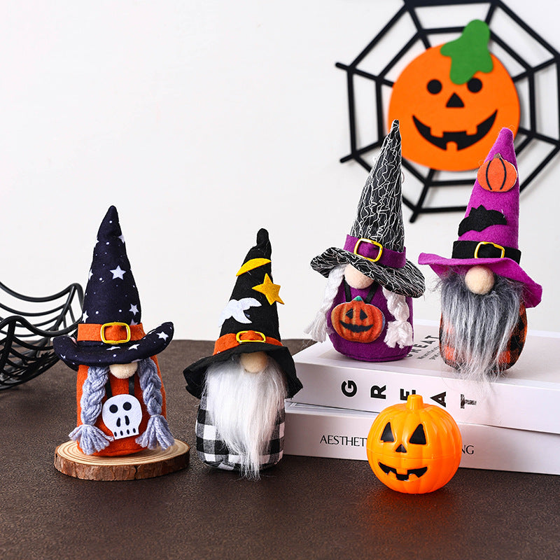 Decorative Halloween Gnome Figure Kalsten