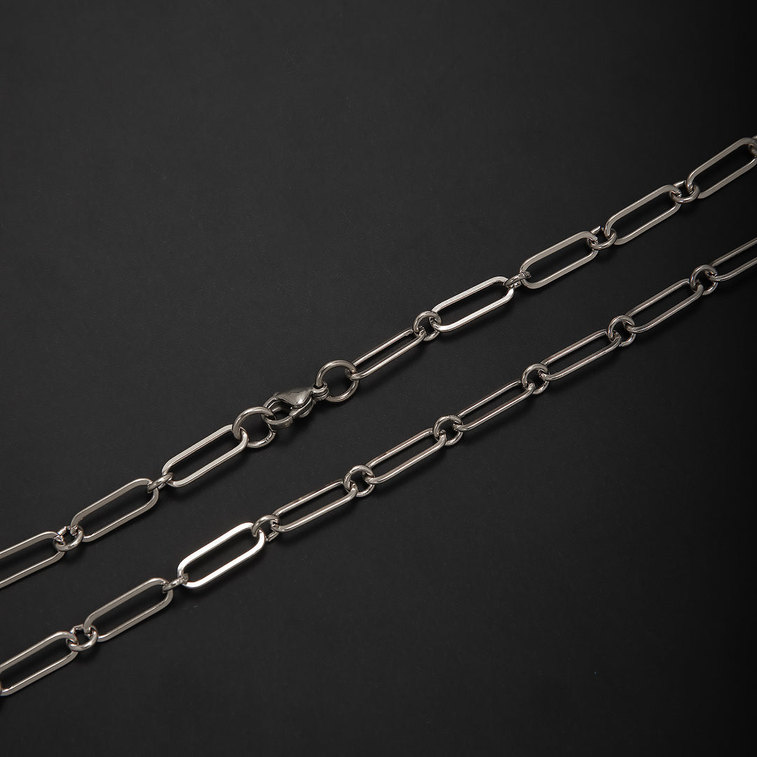 Elegant Open Link Chain Necklace Kalsten