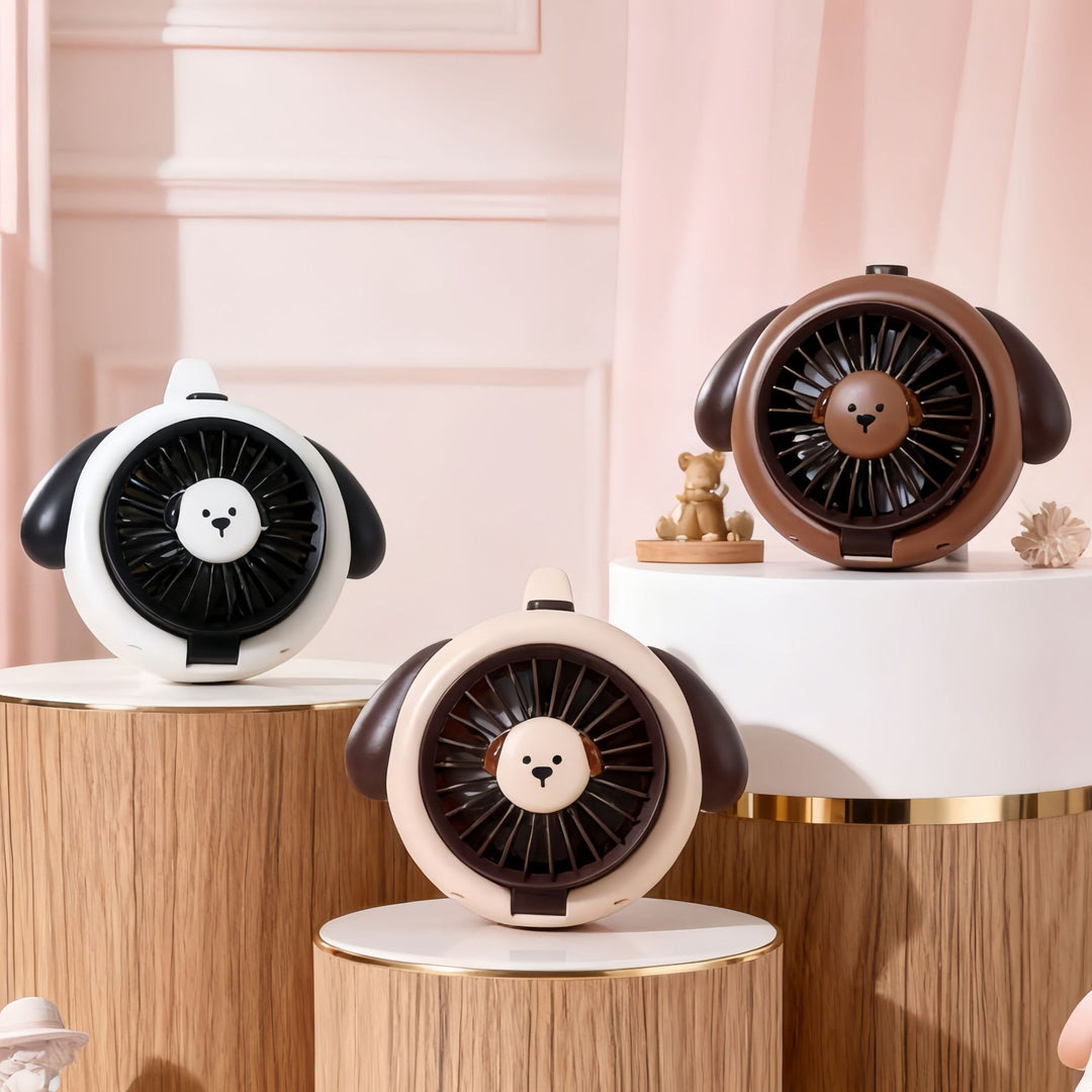 Portable handheld fan with cute dog design Kalsten