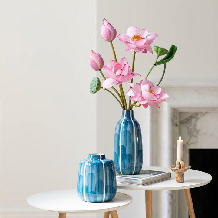 Realistic Lotus Flower Arrangement