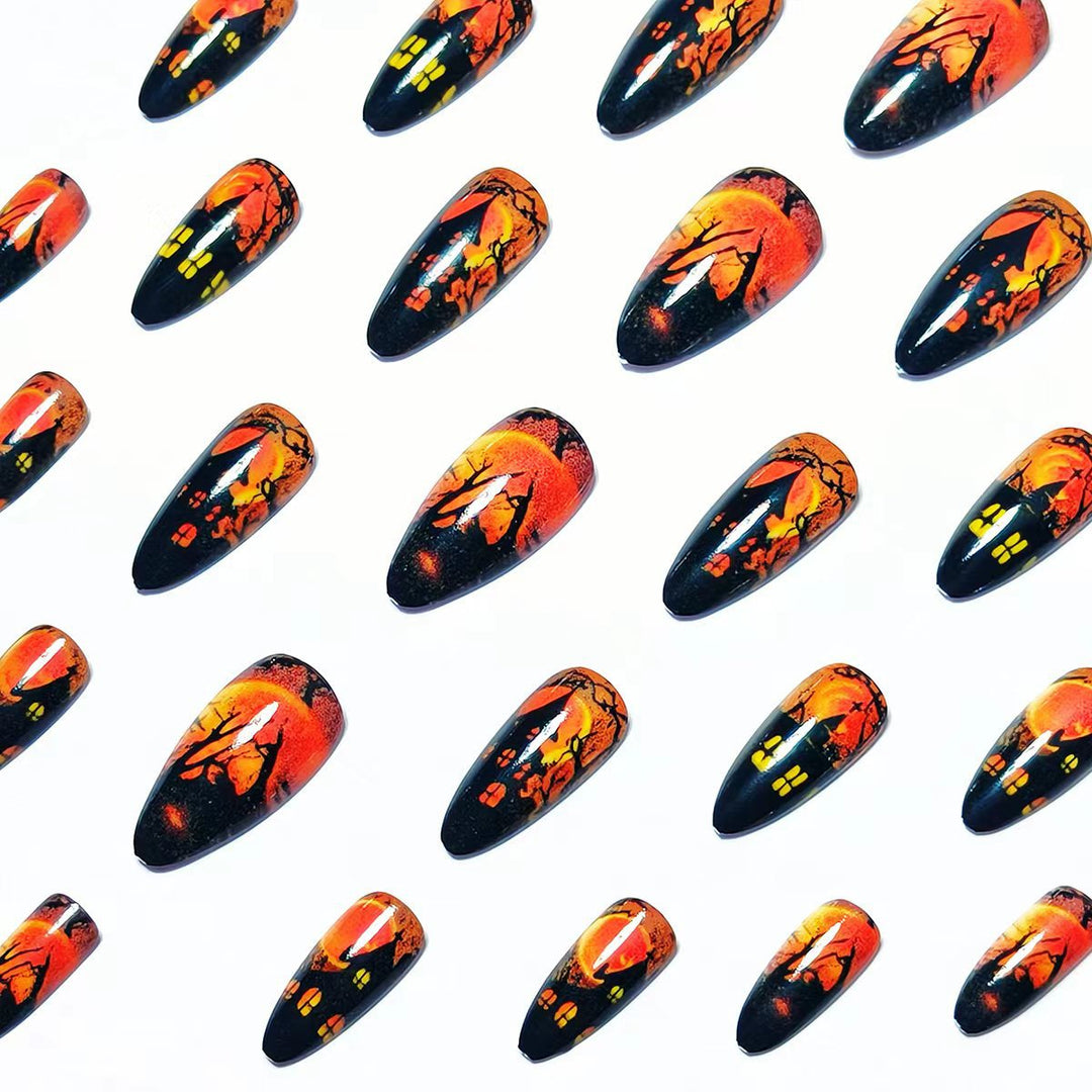 Creative Halloween-Themed Nail Art Kalsten