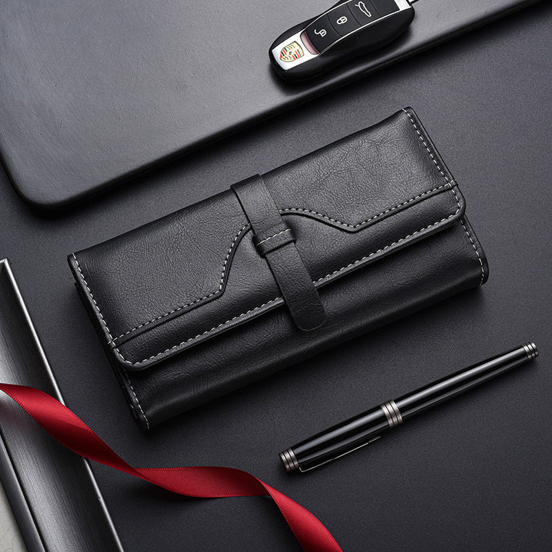 Premium Leather Long Wallet Kalsten