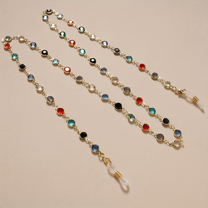 Elegant Beaded Eyewear Chain Kalsten
