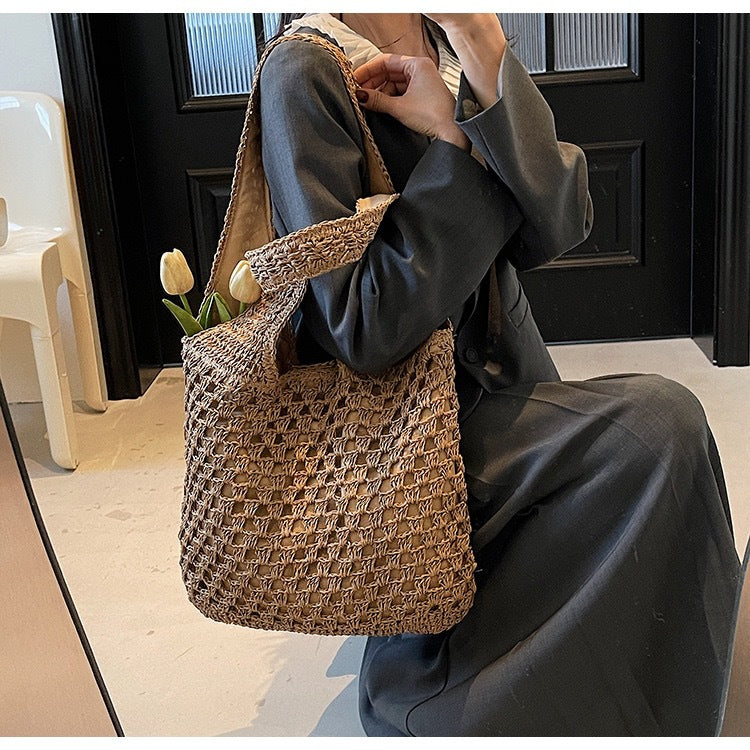 Beautiful Braided Tote Bag Kalsten