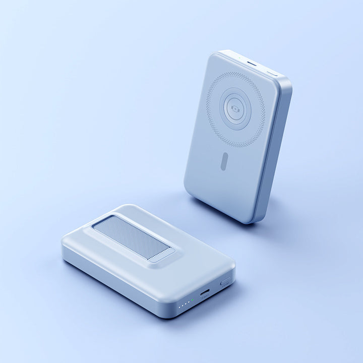 Portable power bank with innovative magnetic technology and integrated fast charging function Kalsten