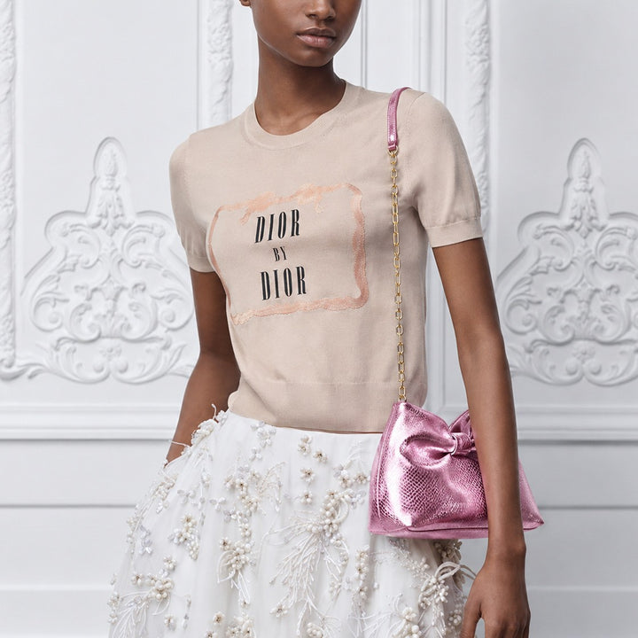 Decorative Metallic Handbag