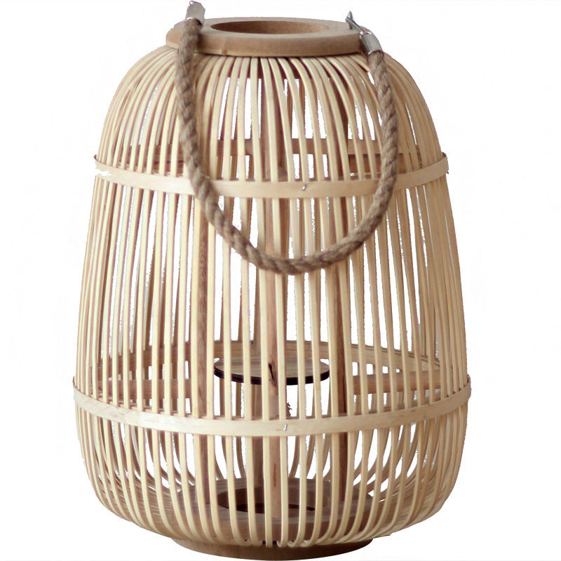 Stylish Rattan Lantern Kalsten