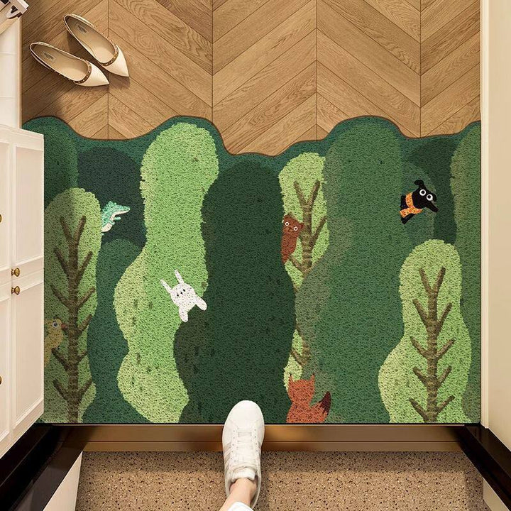 Cartoon Forest Animal Doormat Kalsten