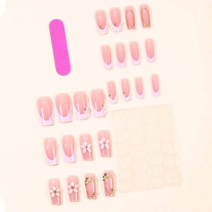 Decorative Floral Acrylic Nail Art Extensions Kalsten 1789713324