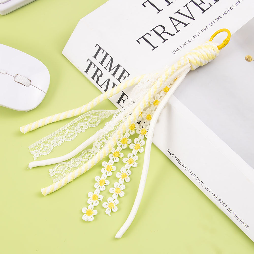 Decorative Lace and Braided Keychain Kalsten
