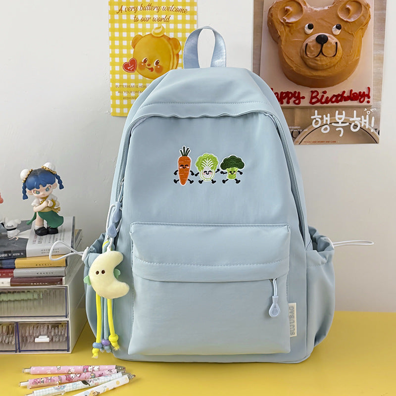 Casual Animated Vegetable-Themed Backpack Kalsten