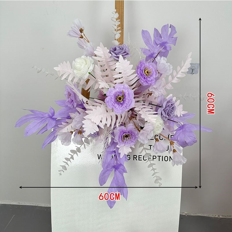 Lush Floral Wall Hanging Arrangement