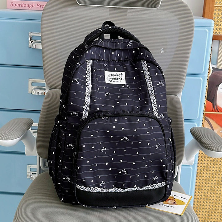 Cute Printed School Backpack