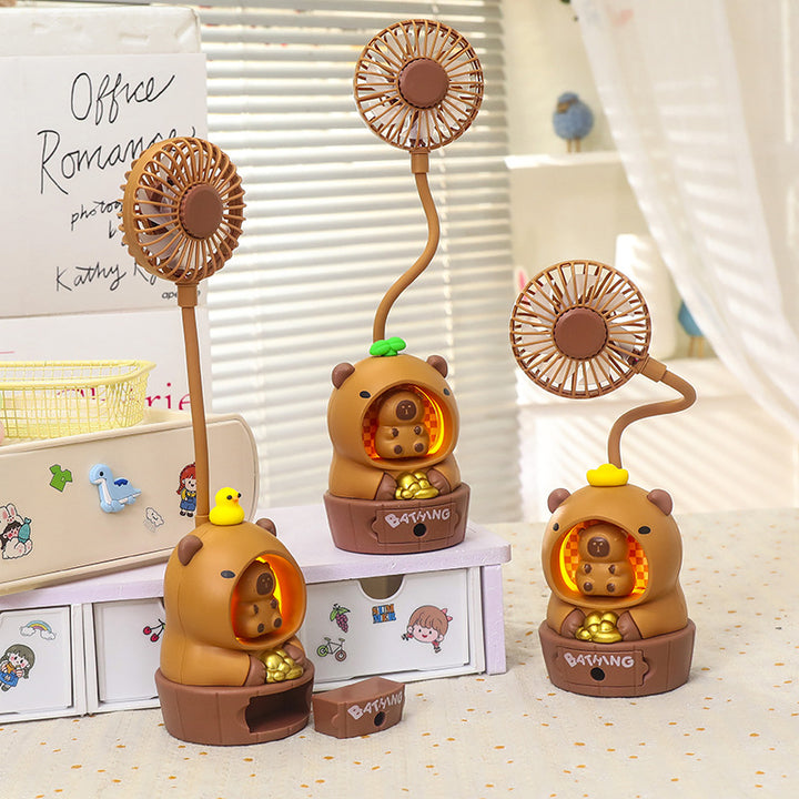 Ladies Stylish Table Fan in Creative Bear Design Kalsten