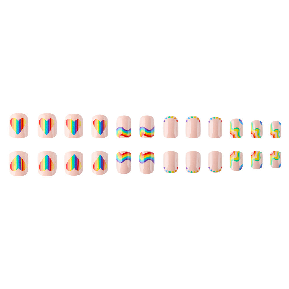 Artistic Rainbow Nail Art Set Kalsten
