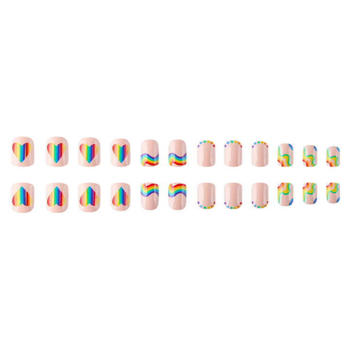 Artistic Rainbow Nail Art Set Kalsten
