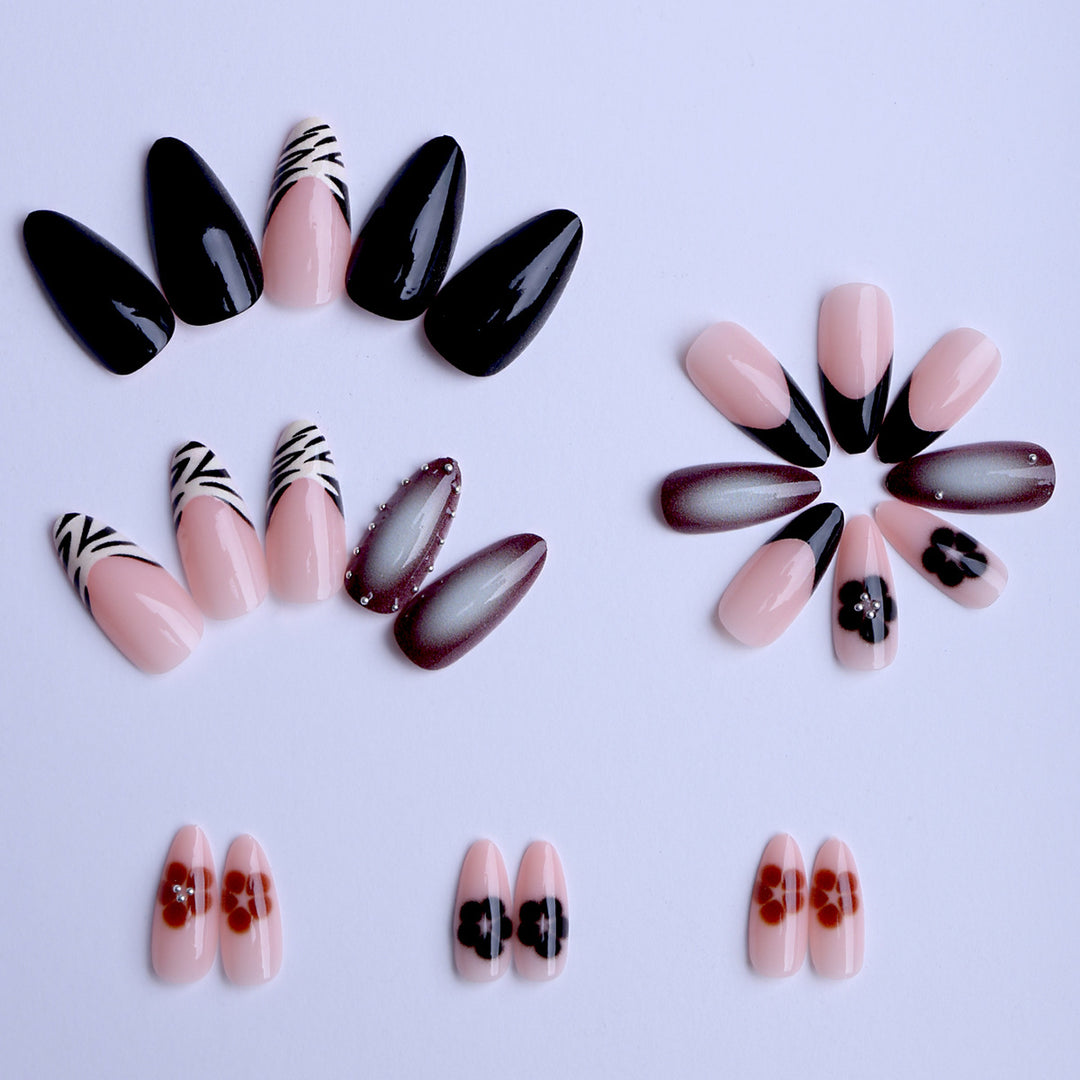Artificial nails in modern graphic design Kalsten
