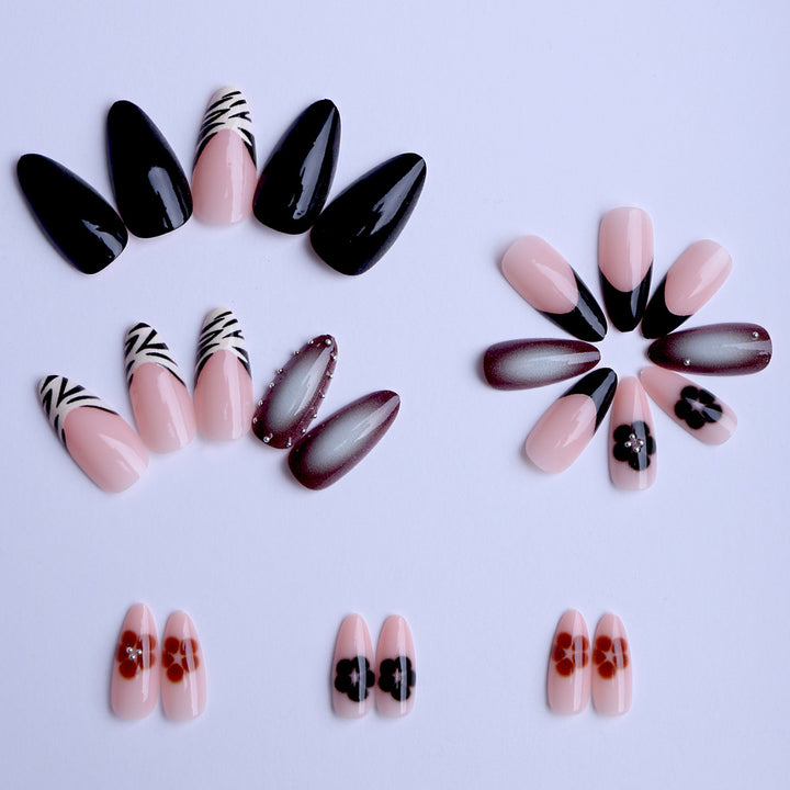 Artificial nails in modern graphic design Kalsten