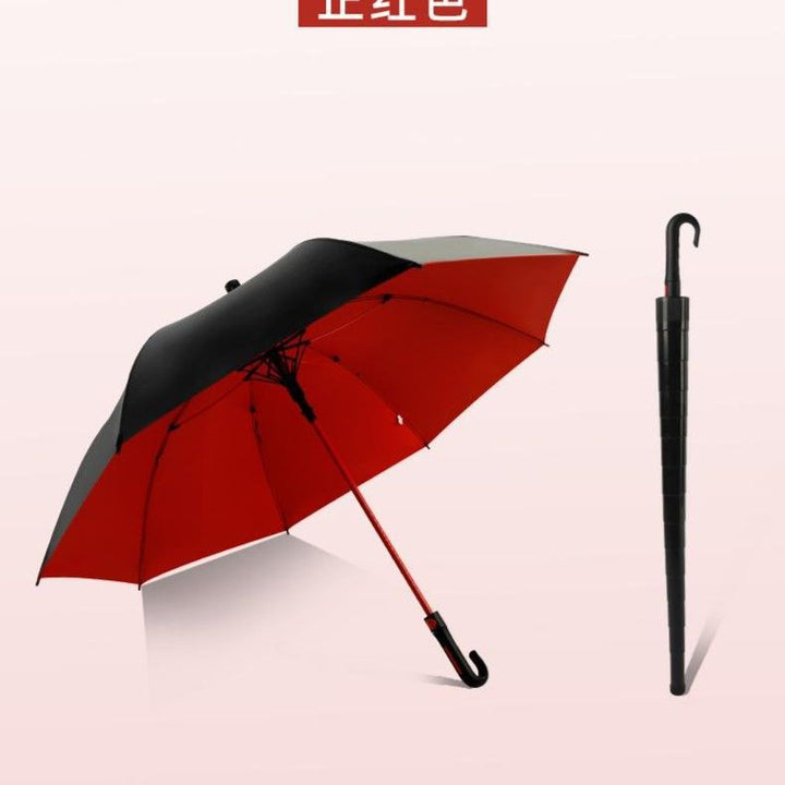 Women’s Folding Umbrella with Double-Layer Weather Protection and Ergonomic Handle Kalsten