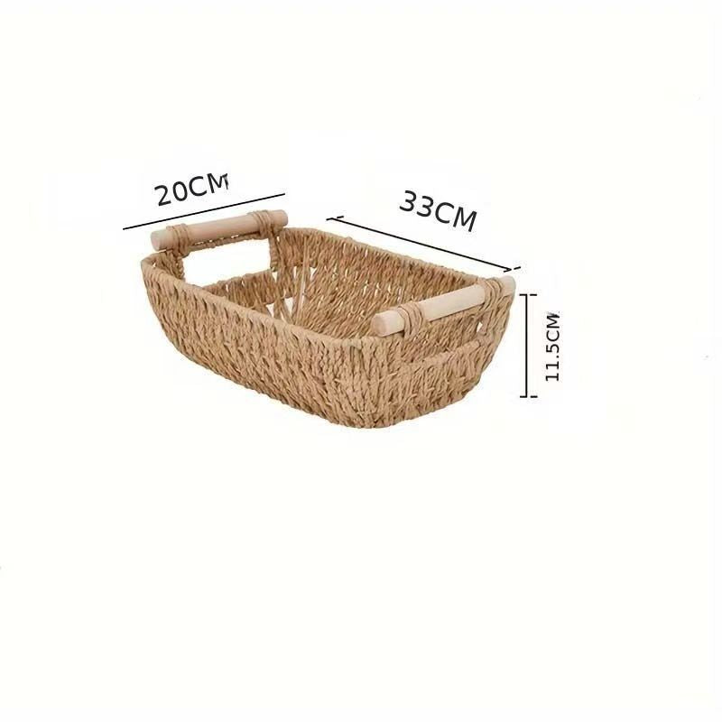 Storage basket made of durable natural material Kalsten