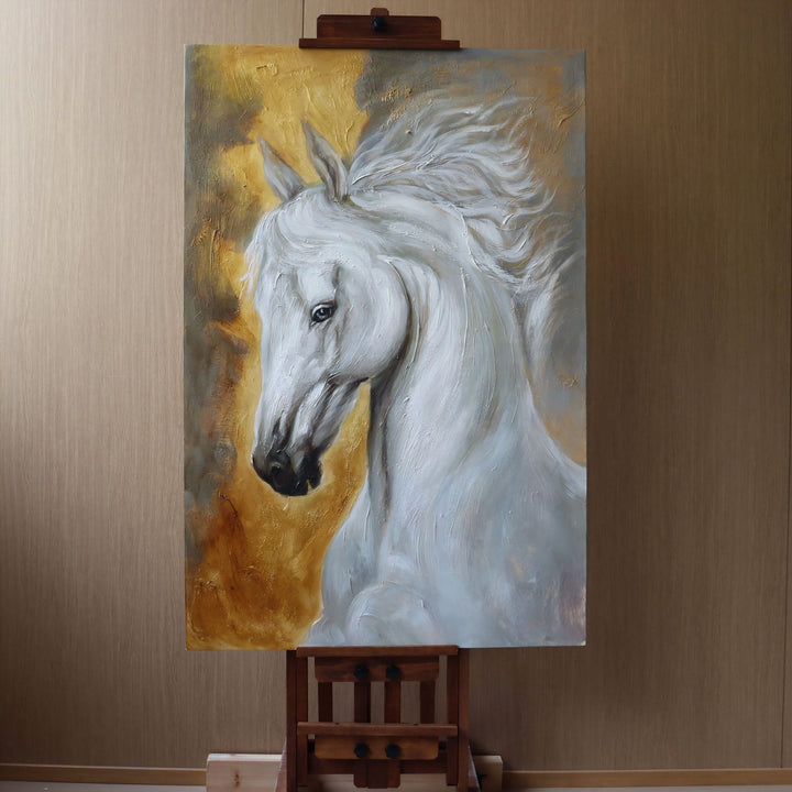 Elegant Horse Portrait Wall Art