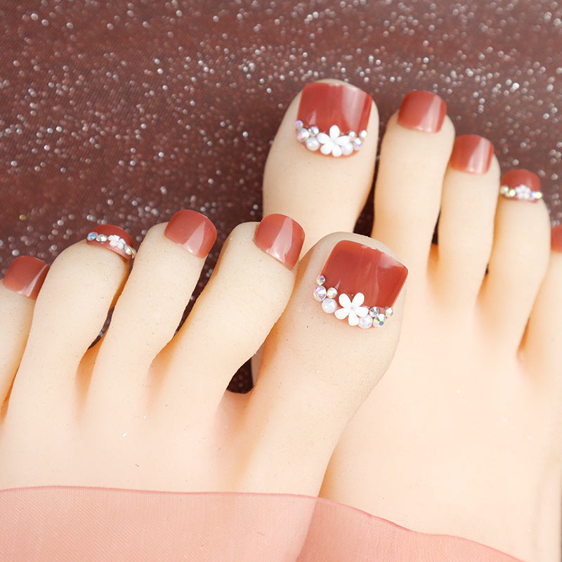 Luxury Rhinestone-Decorated Pedicure Set Kalsten