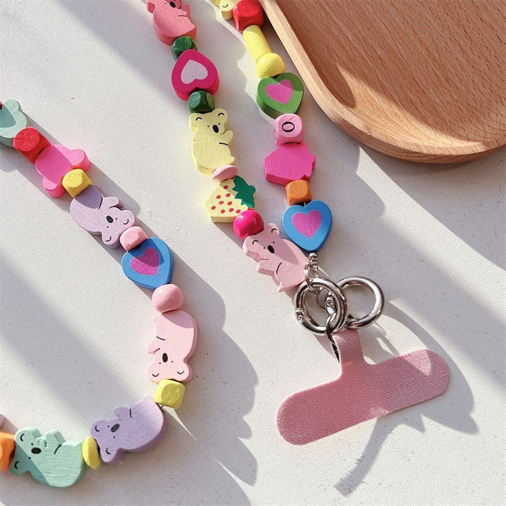 Colorful Themed Beaded Eyewear Chain Kalsten