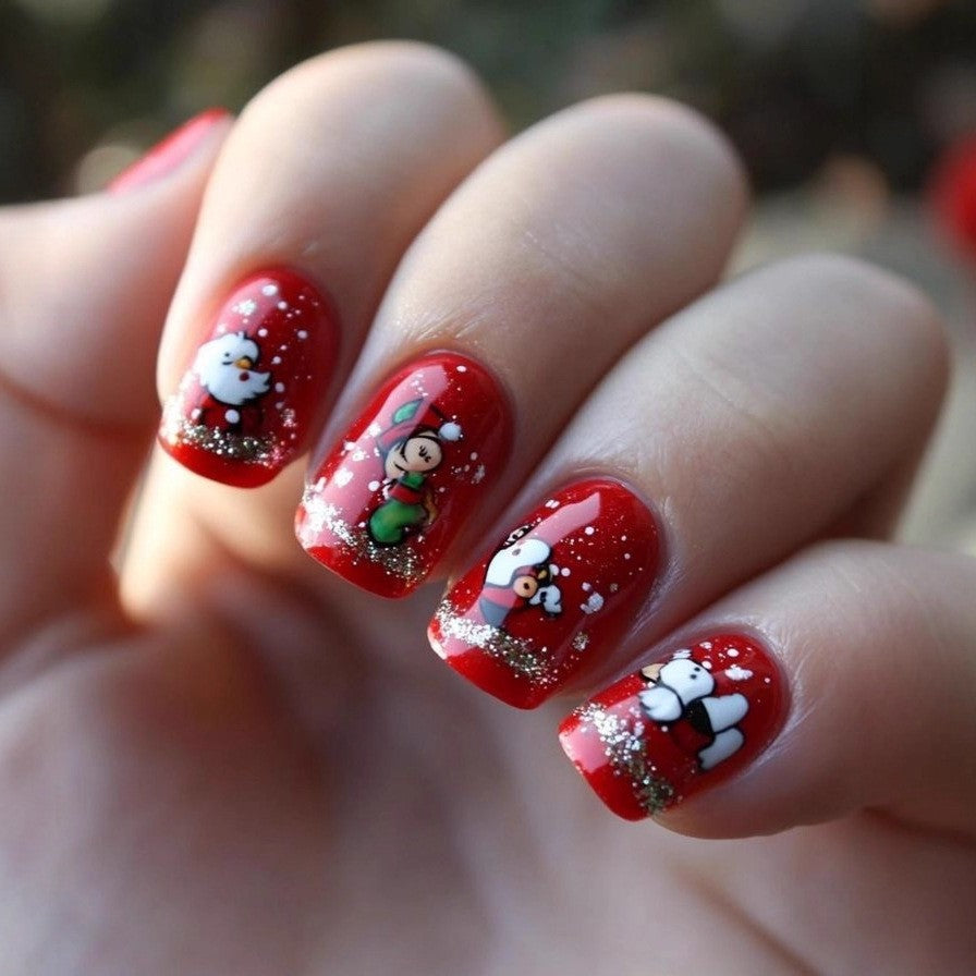 Artificial Nails in Modern Tribal Design Kalsten