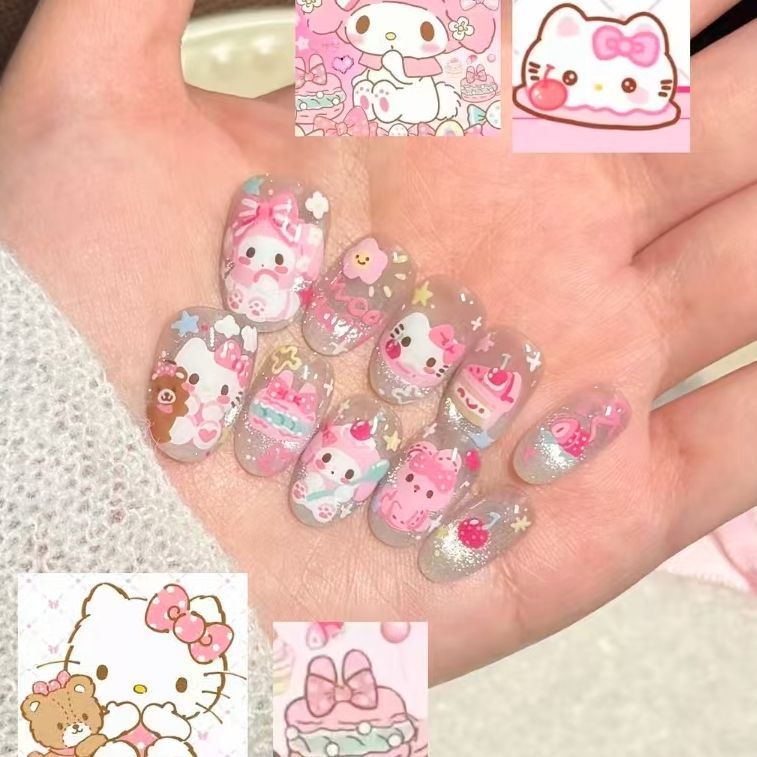 Artistic Ombre Glitter Nail Art Set Kalsten