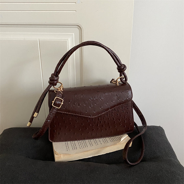 Structured Leather Handbag
