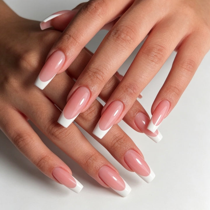 Classic Square-Shaped Press-On Nails