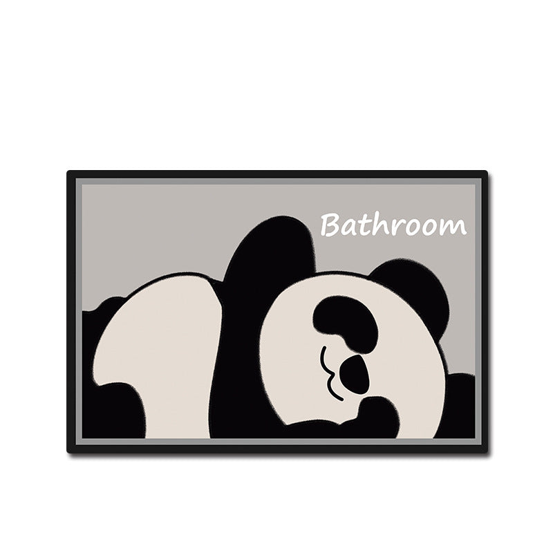 Cute Cartoon Bear-Themed Bath Mat Kalsten