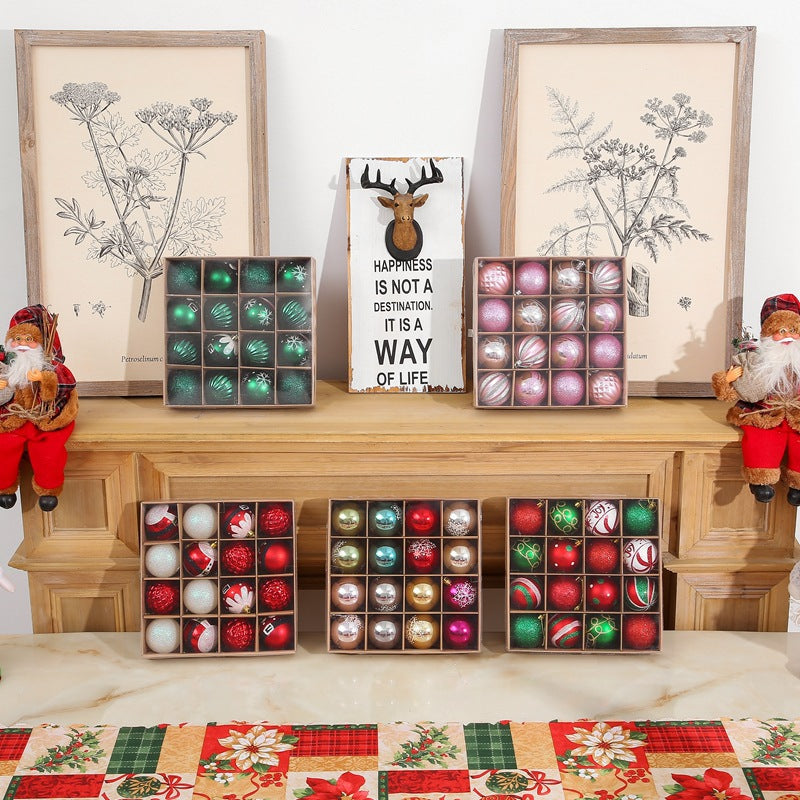 Shatterproof Decorative Holiday Baubles Set Kalsten