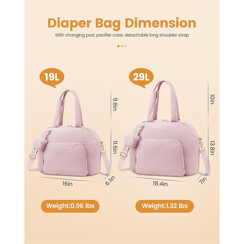 Multifunctional Tote Bag with Removable Shoulder Straps and Organizer Kalsten