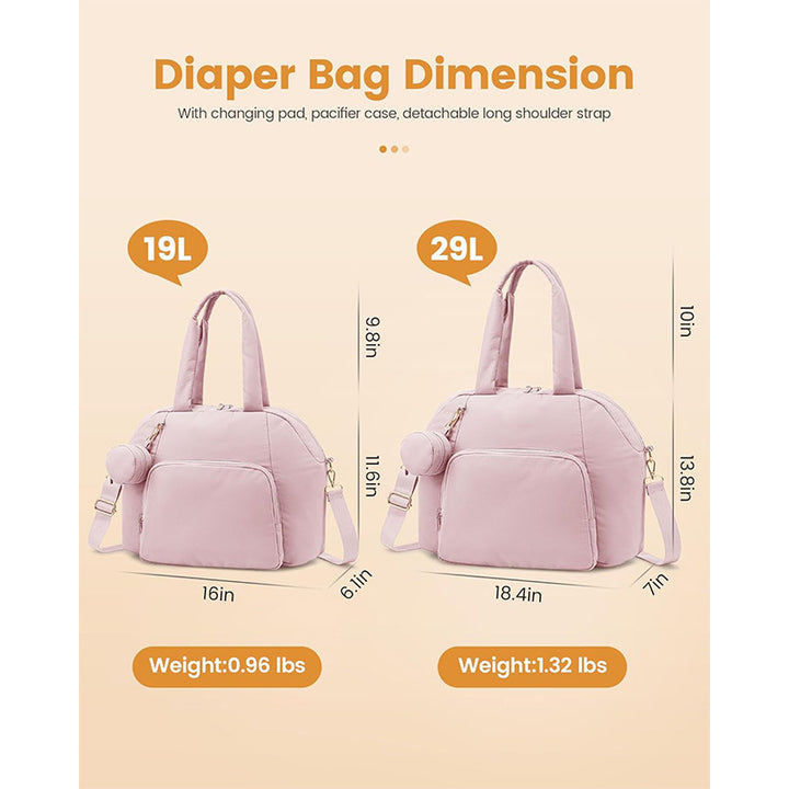 Multifunctional Tote Bag with Removable Shoulder Straps and Organizer Kalsten
