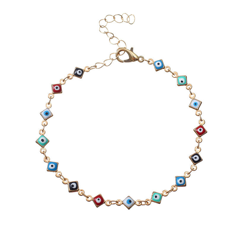 Multi-Colored Evil Eye Bracelet Kalsten