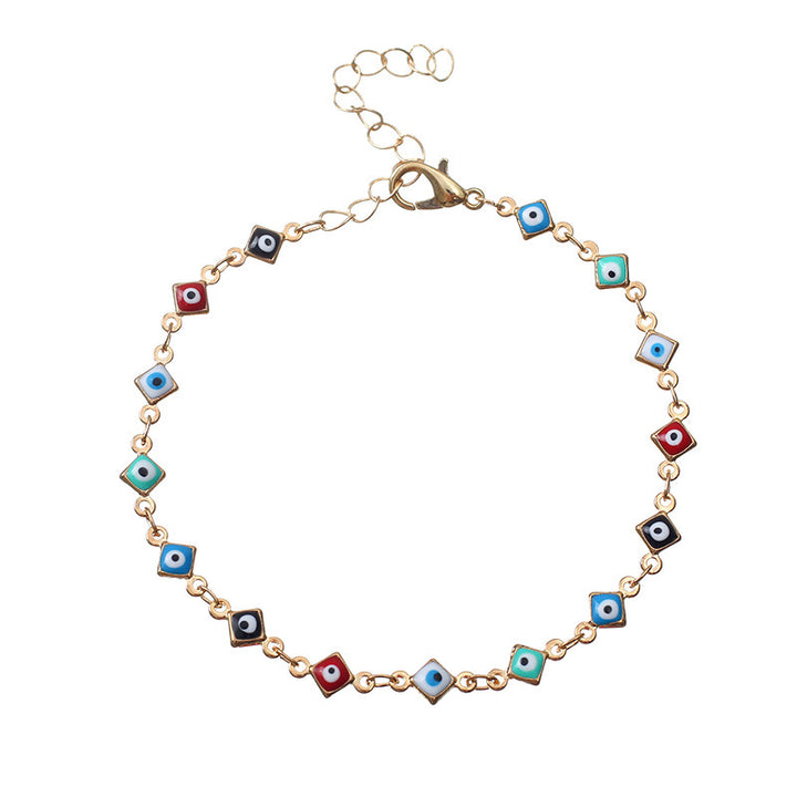 Multi-Colored Evil Eye Bracelet Kalsten