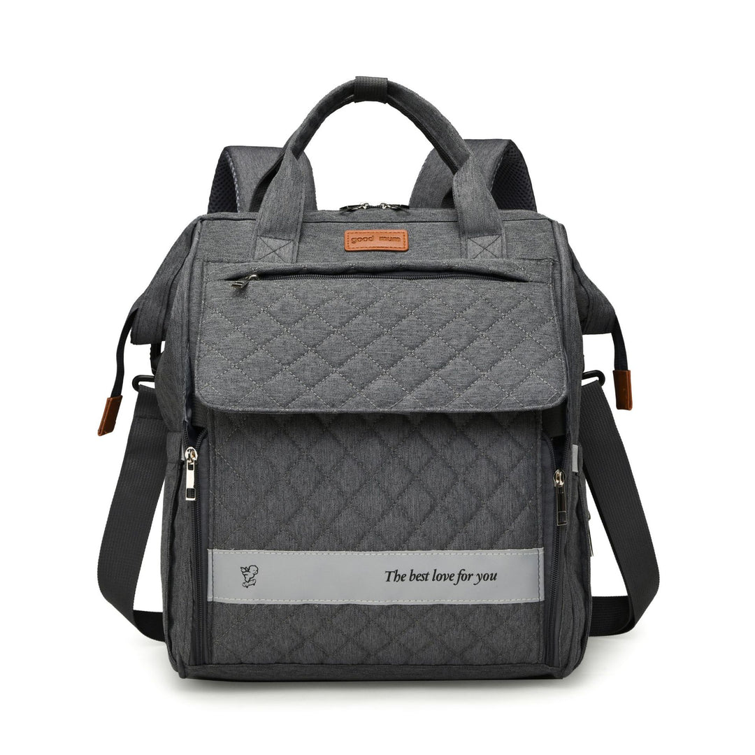 Quilted Multi-Purpose Backpack Kalsten