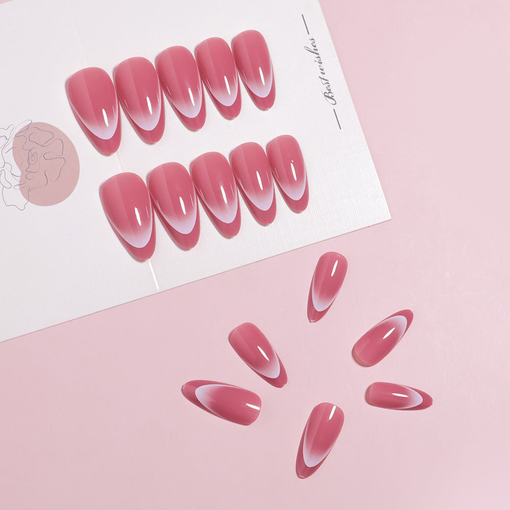 Elegant Almond-Shaped Press-On Nail Set Kalsten
