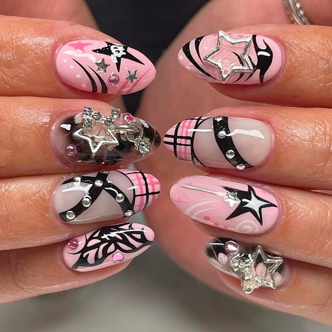 Artificial Nails in Modern Star Design Kalsten