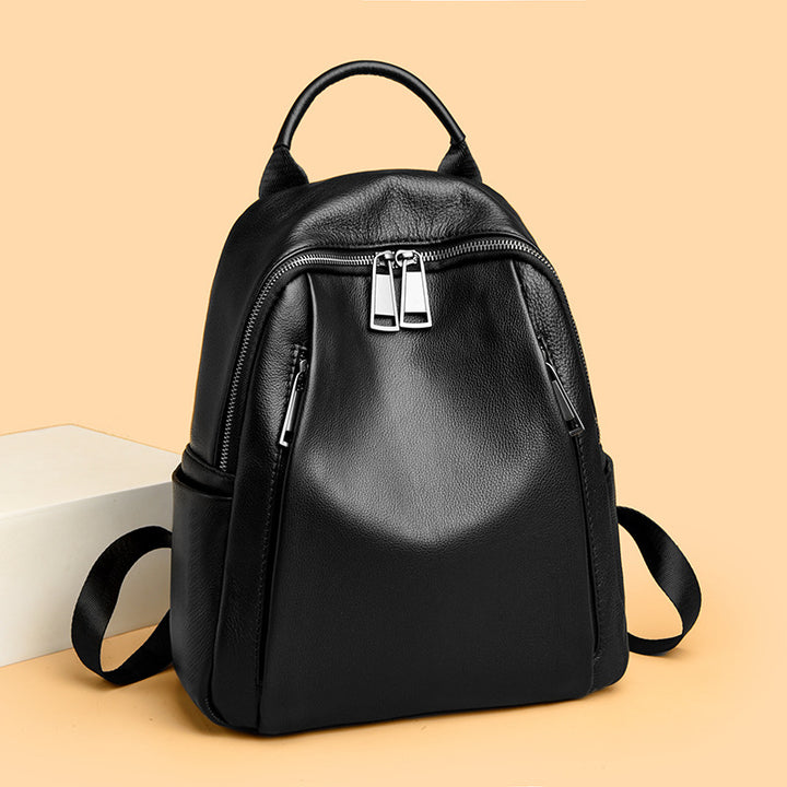 Premium Soft Leather Backpack Kalsten