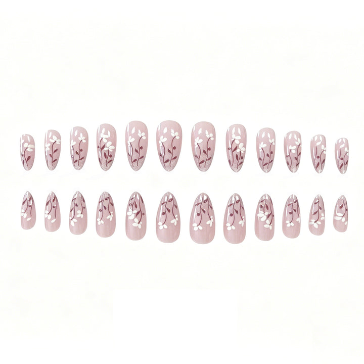Floral Acrylic Nail Art Enhancements Kalsten 1789915831
