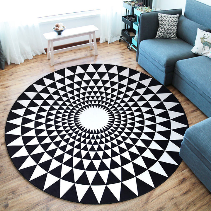 Captain America Shield-Themed Area Rug