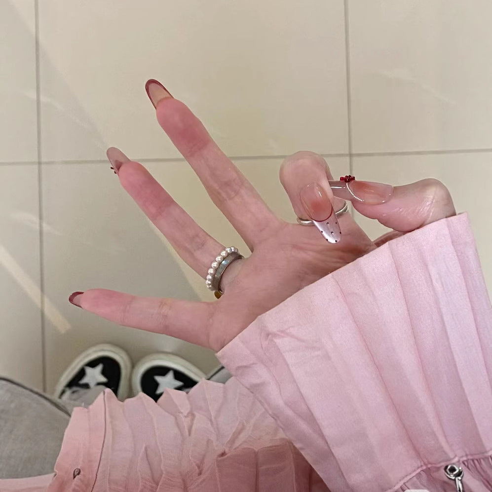Elegant Custom Acrylic Nail Extensions Kalsten
