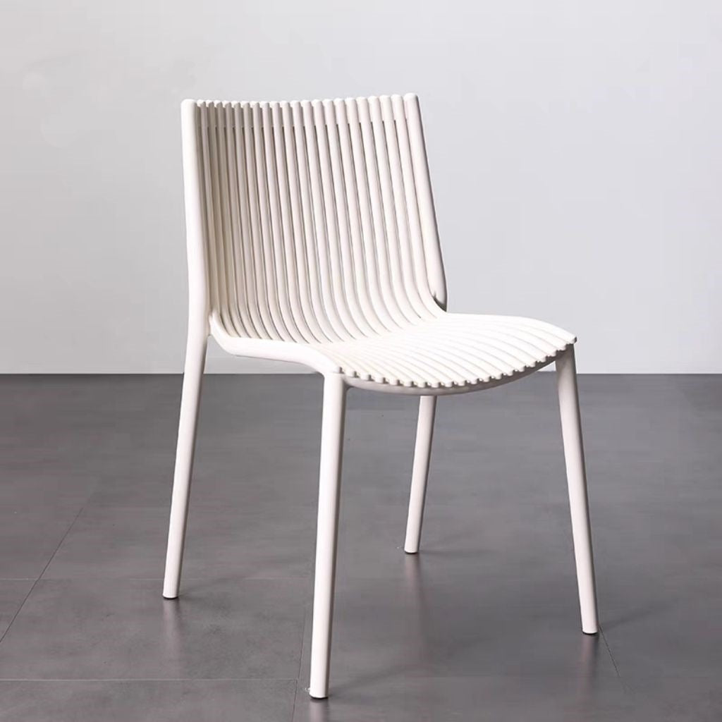 Contemporary Slatted Dining Chair Kalsten