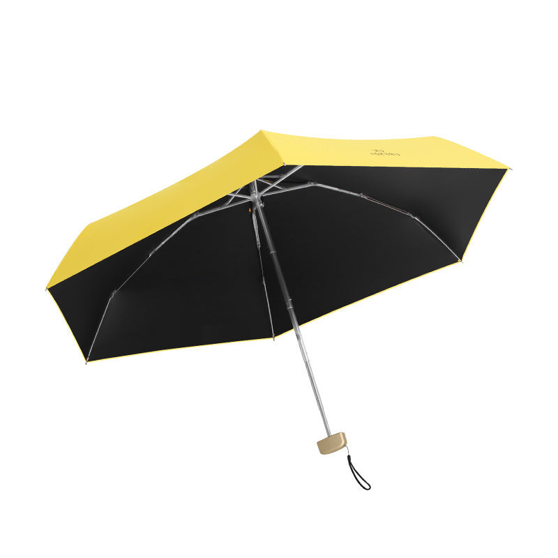 Ladies compact folding umbrella with protective carrying case Kalsten