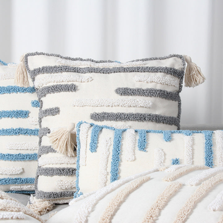 Structured Handwoven Accent Pillow