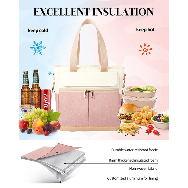 Multifunctional Tote Bag with Removable Shoulder Strap Kalsten