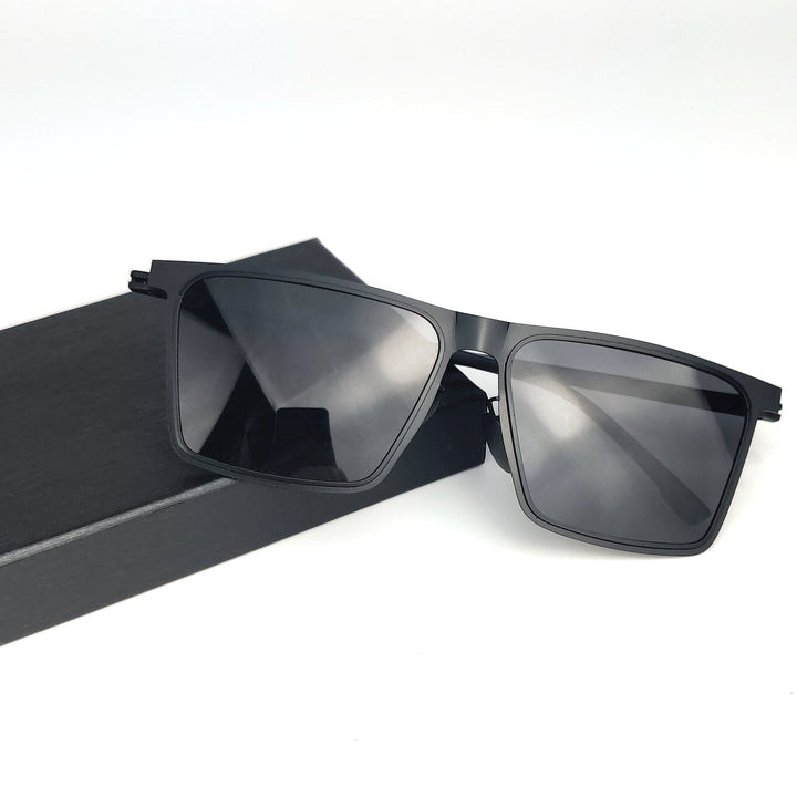 Men's modern rectangular sunglasses Kalsten