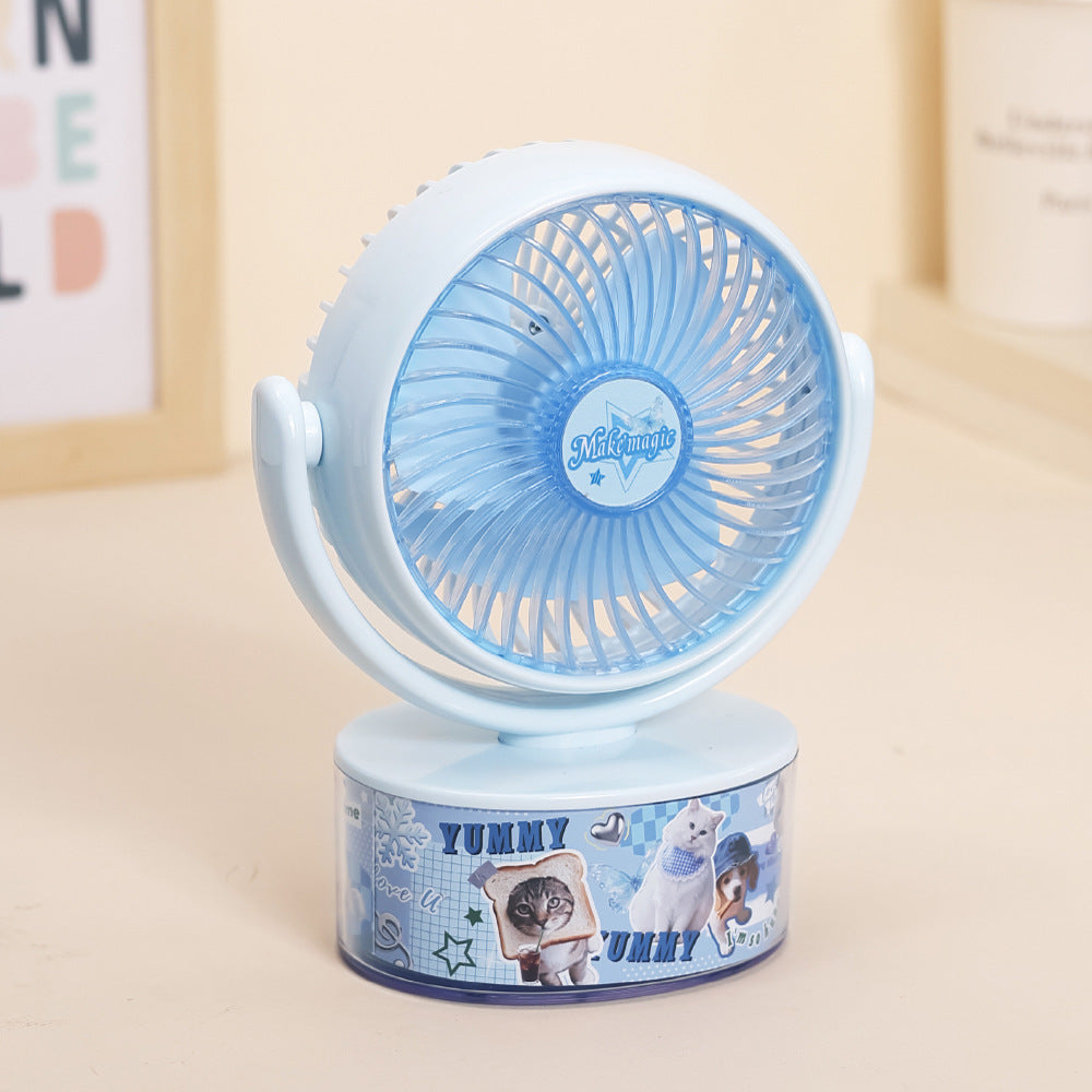 Ladies humorous USB table fan Kalsten